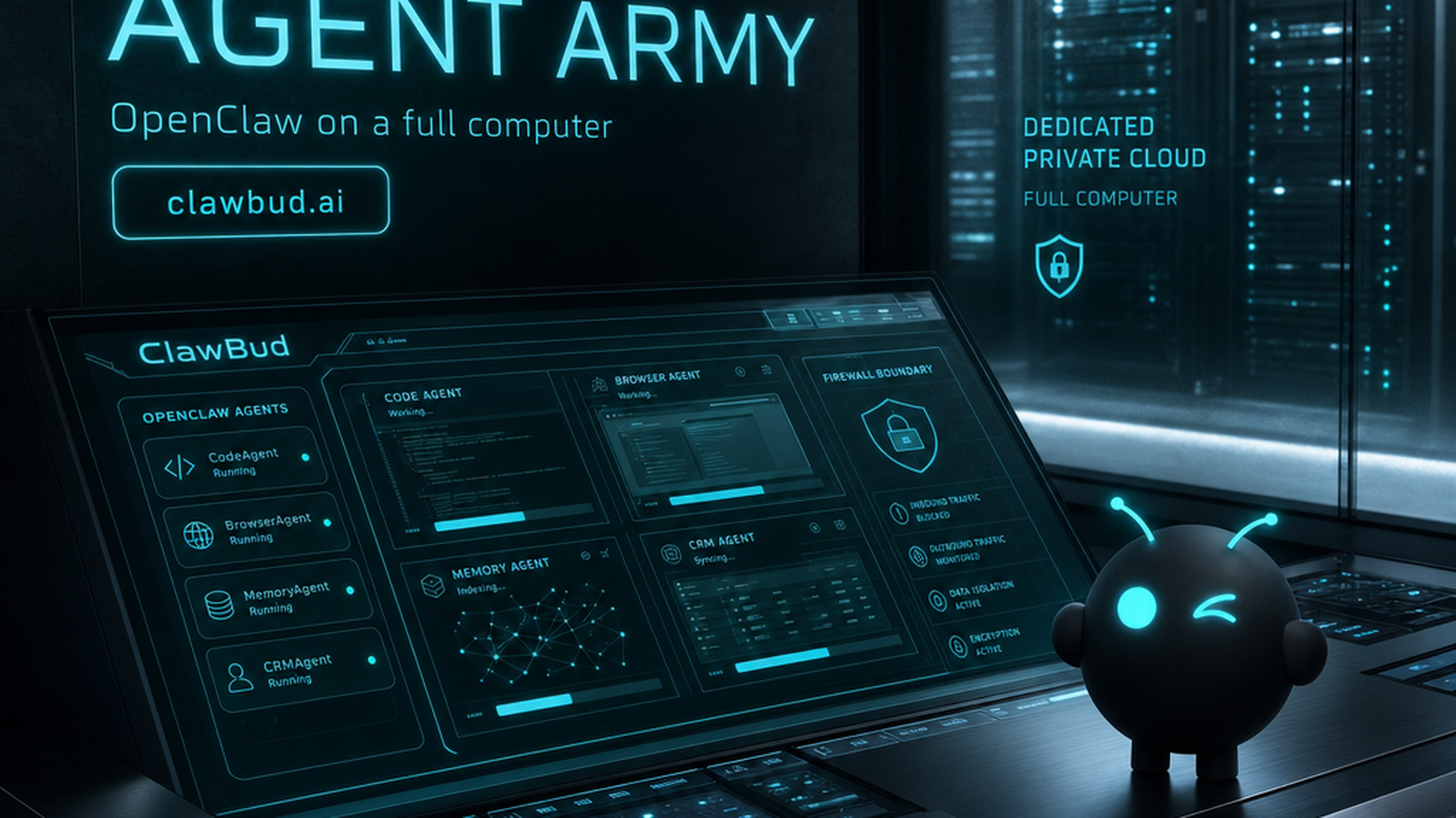 Cloud-Native Agent Army Command Layer: How ClawBud Turns OpenClaw Into Real Work