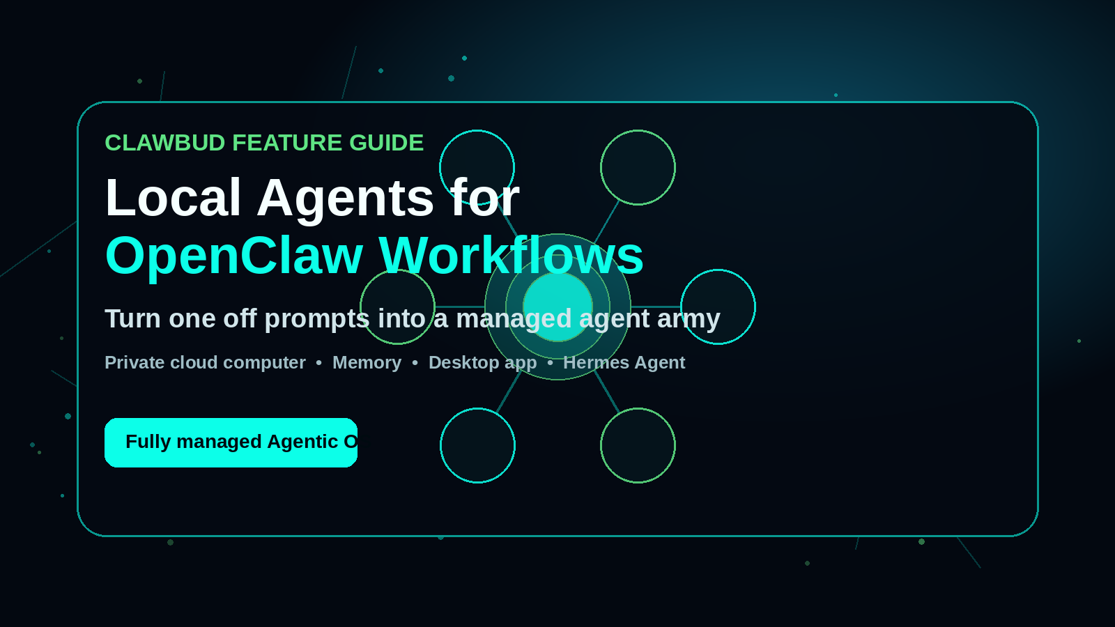 Local Agents in ClawBud: How OpenClaw Workflows Become a Real Agent Army