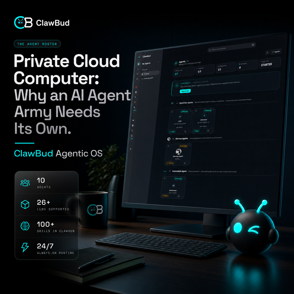 Private Cloud Computer: Why an AI Agent Army Needs Its Own Machine