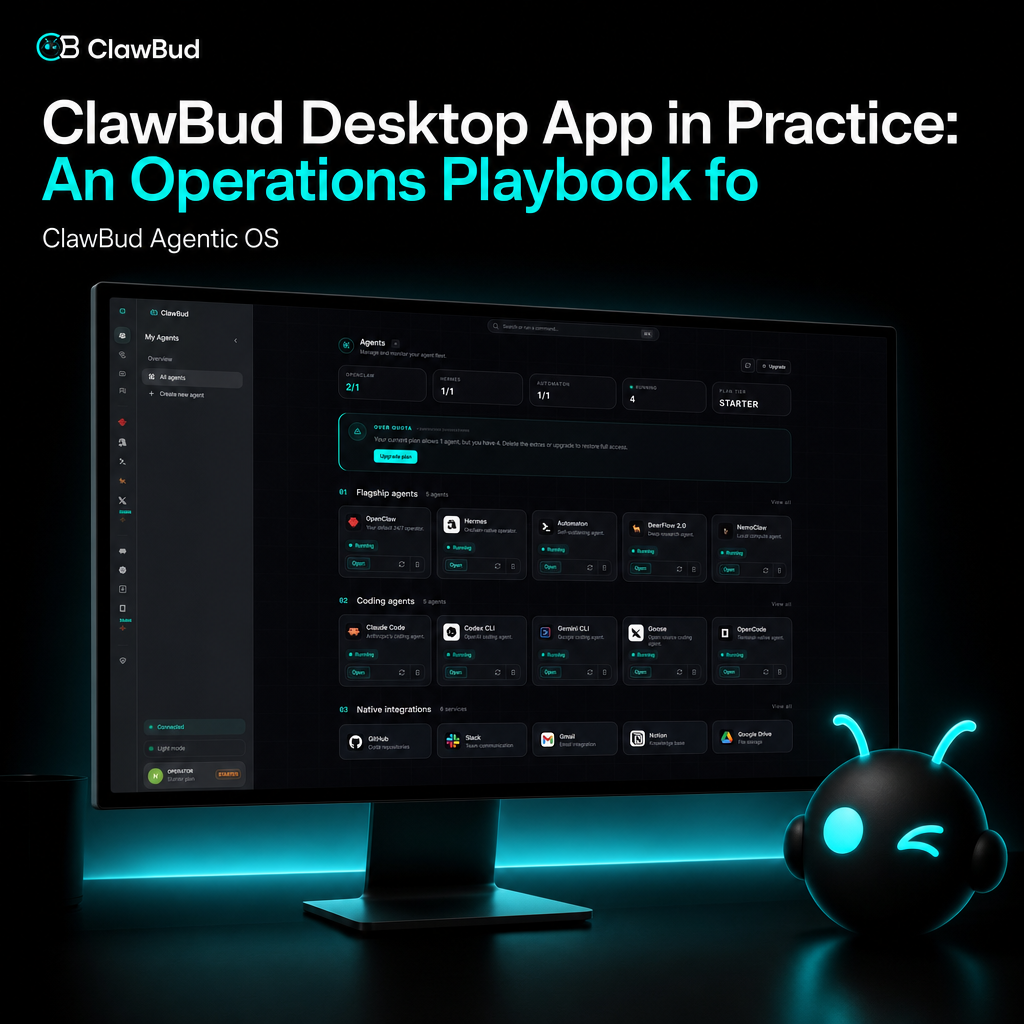 ClawBud Desktop App in Practice: An Operations Playbook for Agent Teams