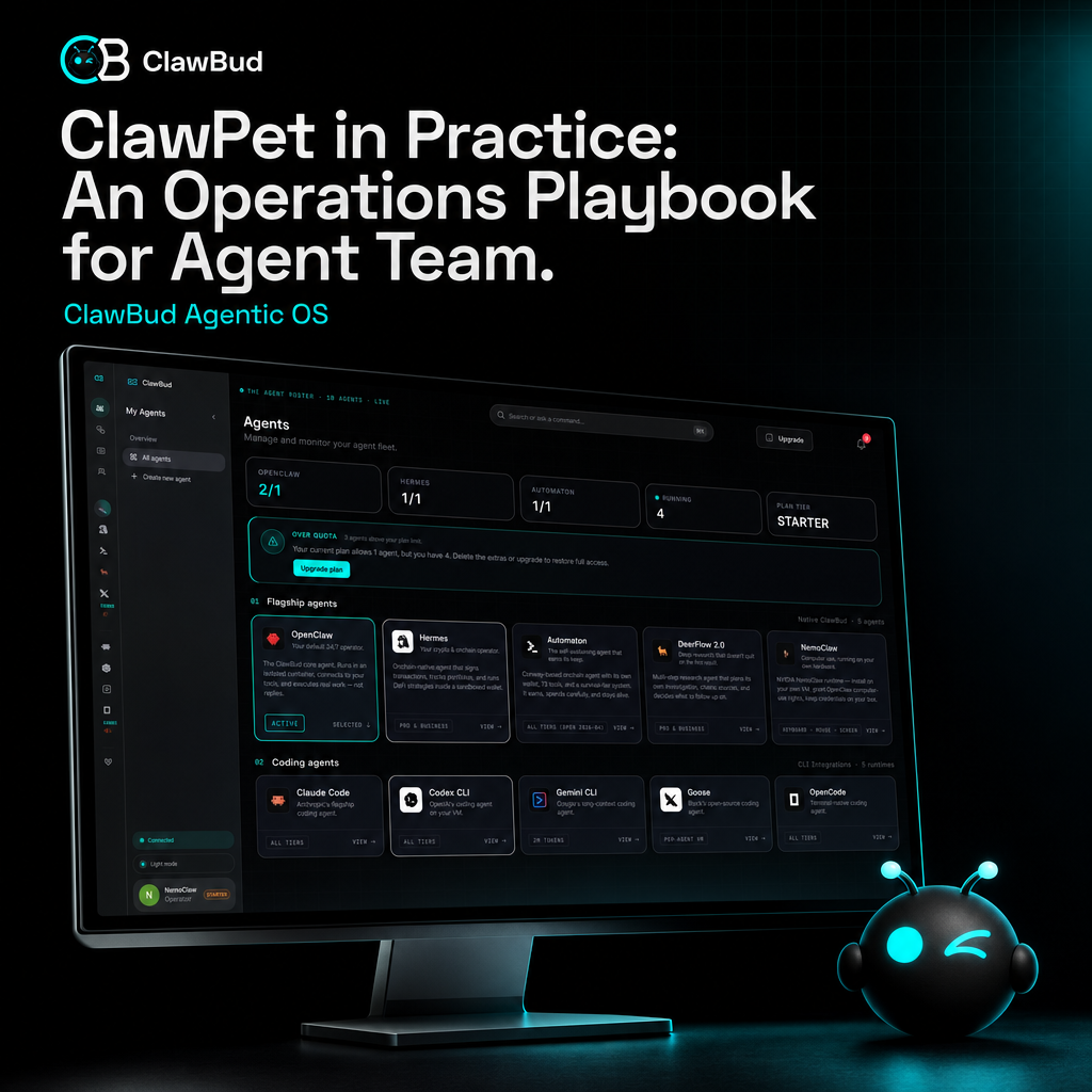 ClawPet in Practice: An Operations Playbook for Agent Teams