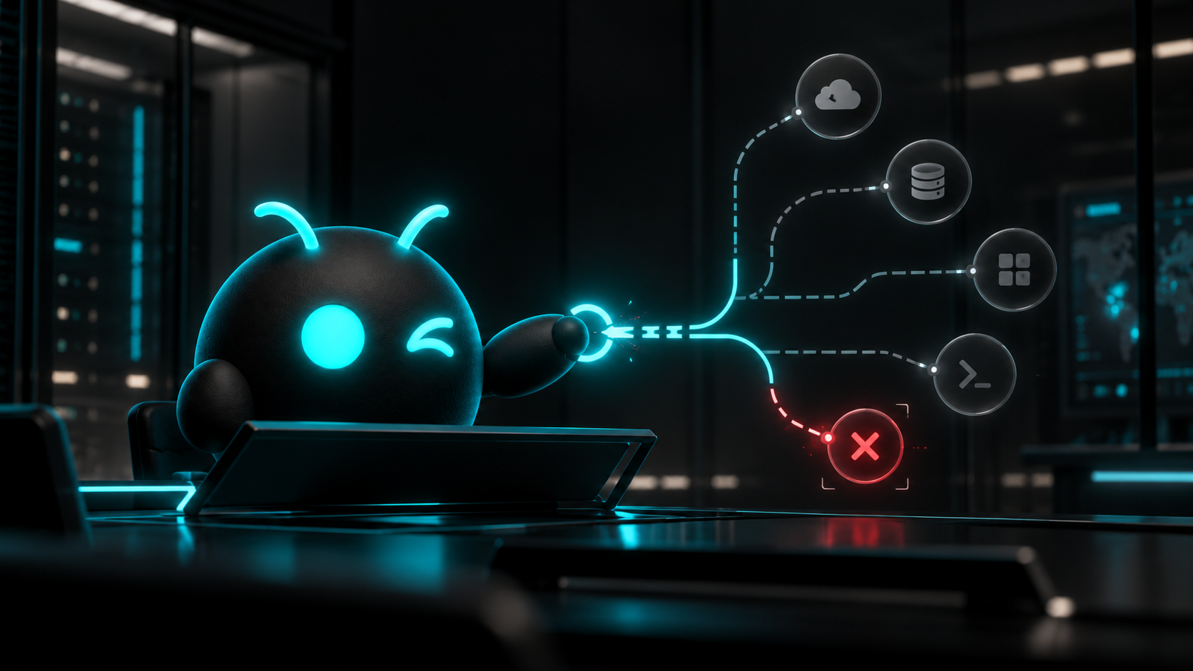 How do you revoke an AI agent's access safely?