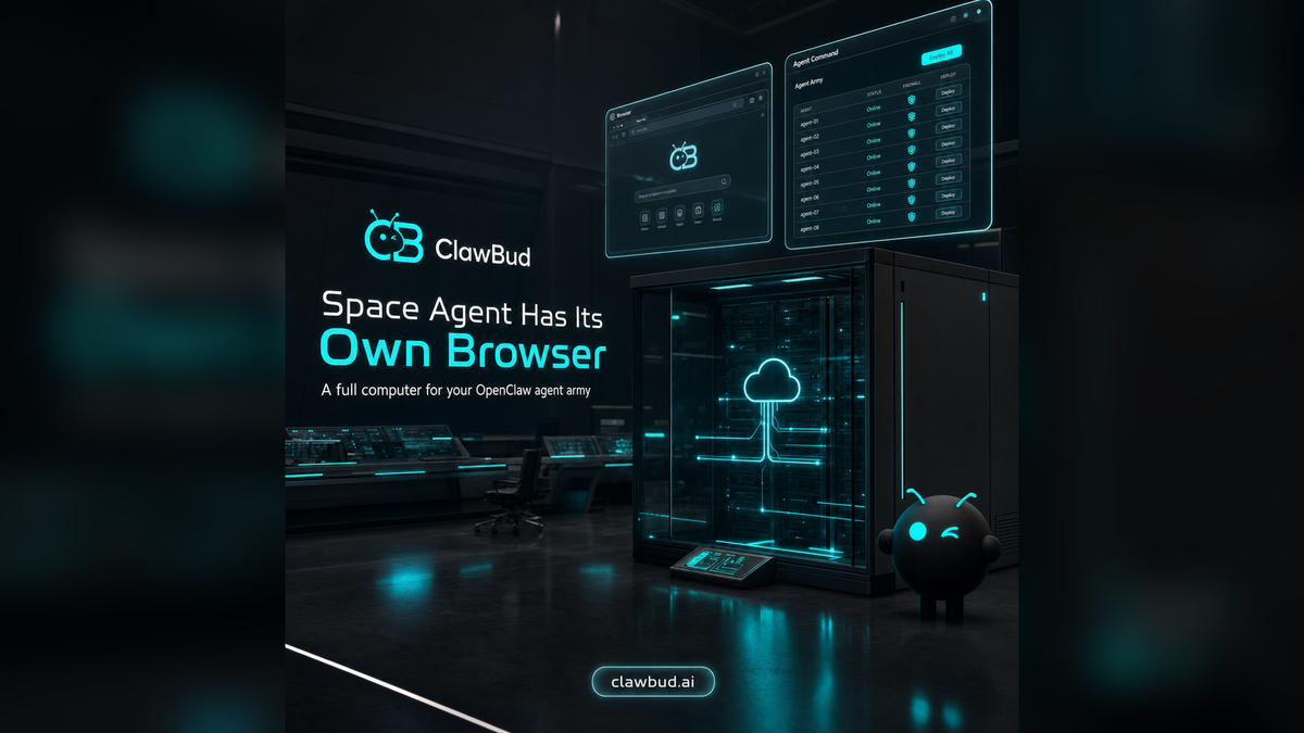 Space Agent: Your OpenClaw Agent With Its Own Browser