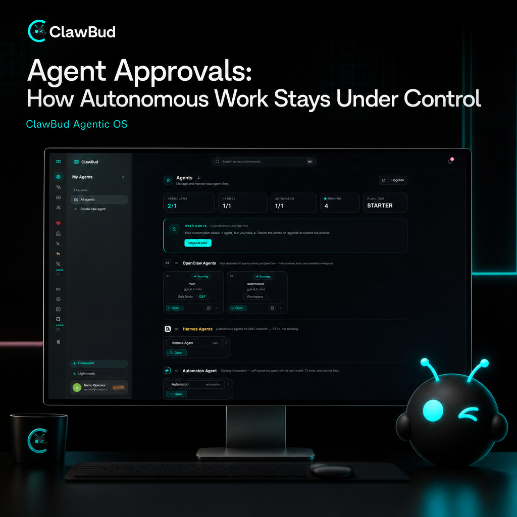Agent Approvals: How Autonomous Work Stays Under Control