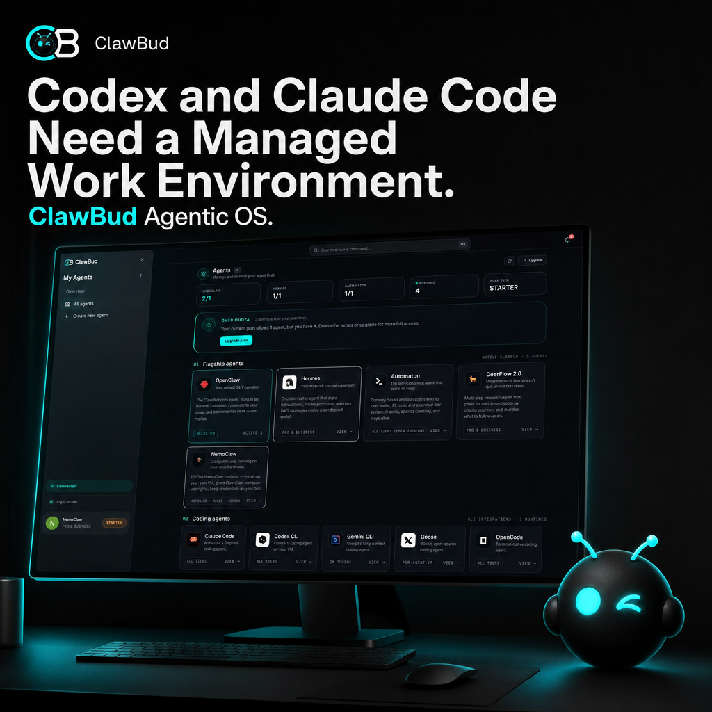 Codex and Claude Code Need a Managed Work Environment