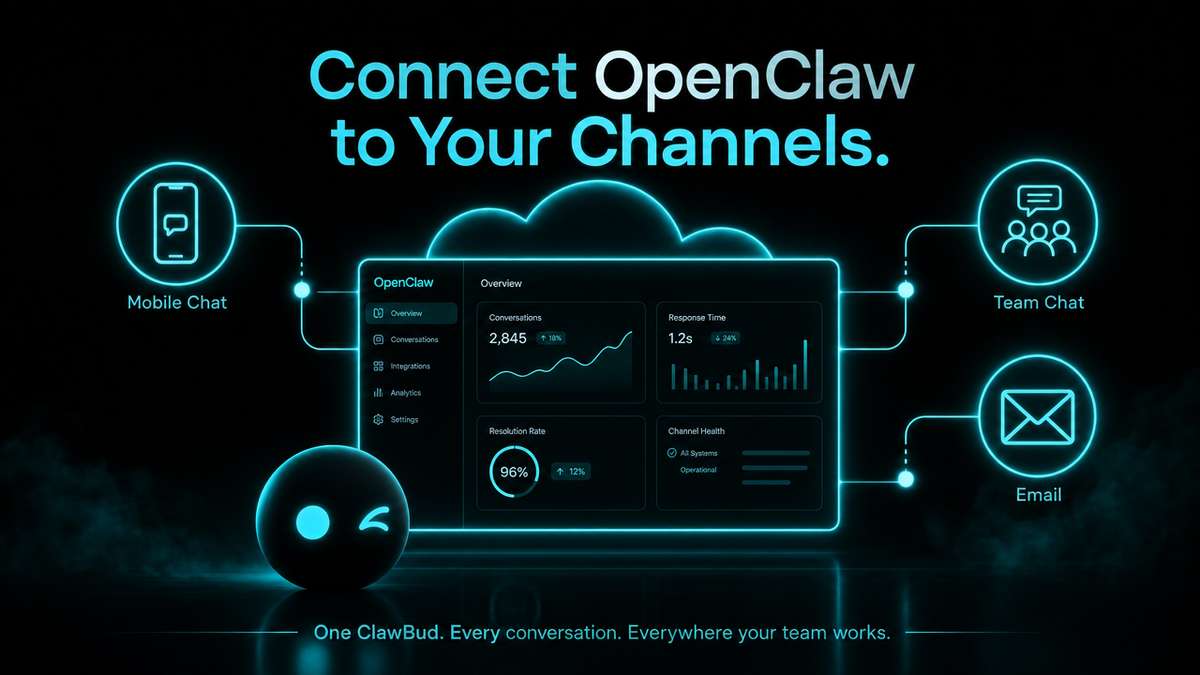 Can OpenClaw connect to WhatsApp, Telegram, Slack, and email?