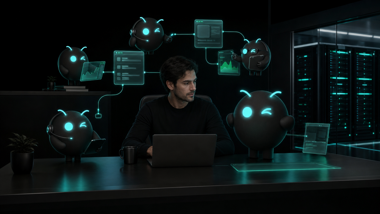 How do you build an AI agent army without DevOps?