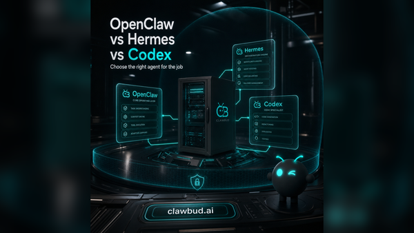 OpenClaw vs Hermes vs Codex: Which Agent Should You Use?