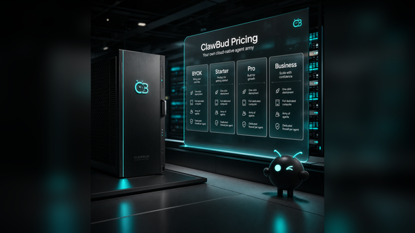 ClawBud Pricing Explained: BYOK, Starter, Pro, and Business